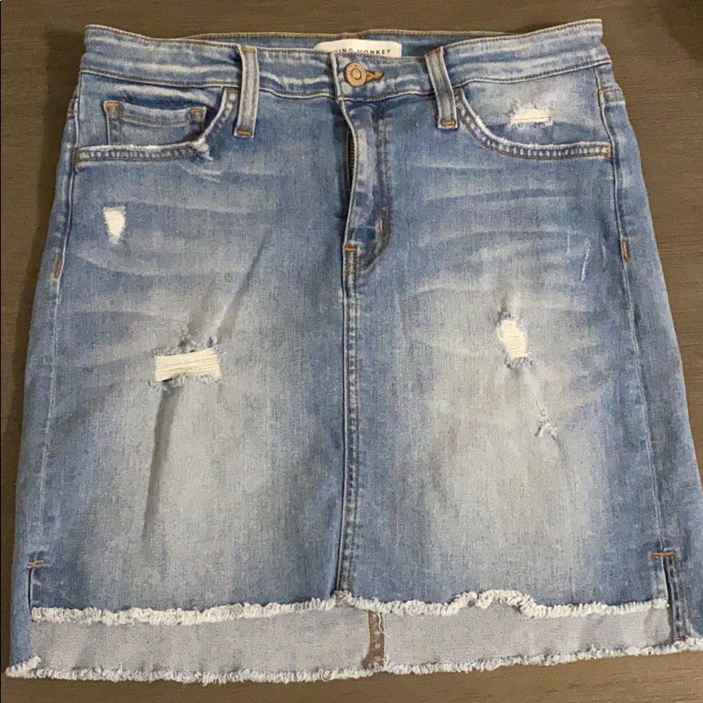 Jean skirt